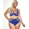 Бюстгальтер мягкий Kris Line SISI soft lace, Цвет: синий, Размеры: 70JJ, изображение 5