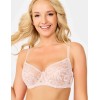 Бюстгальтер с мягкими кружевными чашками Lina A 6010 серебристый пион, Цвет: серебристый пион, Размеры: 75E, изображение 2