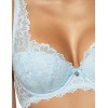 Бюстгальтер балконет тюльпан MAT CARMELA niebieski M-053-22, Цвет: голубой, Размеры: 65C, изображение 4