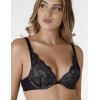 Бюстгальтер пуш-ап Wonderbra W0BHP черный, Цвет: черный, Размеры: 80C