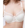 Полумягкий бюстгальтер Milavitsa 124930 приглушенный белый, Цвет: приглушенный белый, Размеры: 80C