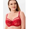 Полумягкий бюстгальтер Milavitsa 124930 рубин/нюд, Цвет: рубин/нюд, Размеры: 90B, изображение 5