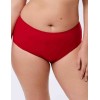 Высокие трусы слипы Milavitsa 260210 рубин, Цвет: рубин, Размеры: 3XL