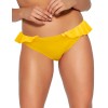 Плавки бразилиана с оборкой AVA SF174/11 желтый, Цвет: желтый, Размеры: L