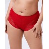 Высокие трусы слипы Elli 420 красный, Цвет: красный, Размеры: XL, изображение 3