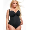 Слитный купальник Kris Line BEACH BLACK BODY SOFT, Цвет: черный, Размеры: 95H
