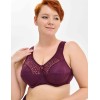Бюстгальтер мягкий Lauma COTTON CLASSIC L02131 / L02150 сливовое вино, Цвет: сливовое вино, Размеры: 80D, изображение 3