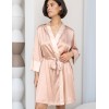 Домашний халат-кимоно Mia-Amore HAILEY 7303, Цвет: миндальный, Размеры: 2XL/3XL