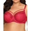 Бюстгальтер мягкий со стрэпами Novika MARGOT N03 M, Цвет: красный, Размеры: 65J