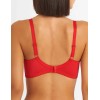 Бюстгальтер полумягкий Simona M 610 красный-сетка, Цвет: красно-сетка, Размеры: 95F, изображение 2