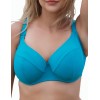 Бюстгальтер пляжный Akcent AN279 M, Цвет: бирюзовый, Размеры: 75F