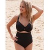Черный купальный бюст Akcent AN287 M, Цвет: черный, Размеры: 100C, изображение 3