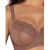 Прозрачный бюстгальтер с мягкой чашкой Ava CASABELLA 1993 M какао, Цвет: какао, Размеры: 85C, изображение 3