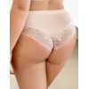 Высокие женские трусы Kris Line IRIS SALMON high waist, Цвет: пудровый, Размеры: M, изображение 2
