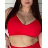 Бюстгальтер купальный мягкий Kris Line MADERA bralette red, Цвет: красный, Размеры: 65I