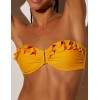 Купальный бюст бандо с рюшами Ysabel Mora 82177 желтый, Цвет: желтый, Размеры: 70C