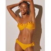Купальный бюст бандо с рюшами Ysabel Mora 82177 желтый, Цвет: желтый, Размеры: 70C, изображение 3