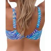 Пляжный бюст мягкий Akcent AN259 M, Цвет: бело-синий, Размеры: 80E, изображение 2
