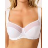 Бюстгальтер полумягкий с подкроем Lina A 6016 белый, Цвет: белый, Размеры: 80D