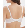 Бюстгальтер полумягкий с подкроем Lina A 6018 белый, Цвет: белый, Размеры: 75D, изображение 2