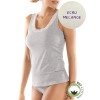 Хлопковая майка с кружевом Sielei NATURAL COTTON 1434 ecru melange, Цвет: ecru melange, Размеры: XS