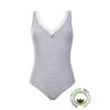 Боди хлопковое Sielei NATURAL COTTON 1448 grigio melange, Цвет: grigio melange, Размеры: S, изображение 3