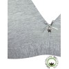 Хлопковый бралетт без косточек Sielei NATURAL COTTON 1454 grigio melange, Цвет: grigio melange, Размеры: 75B, изображение 6