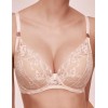 Бюстгальтер кружевной пуш-ап Alles SUBLIME P-UP beige, Цвет: бежевый, Размеры: 70G