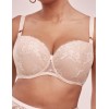 Кружевной бюстгальтер с поролоном Alles SUBLIME U/W beige, Цвет: бежевый, Размеры: 65E