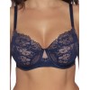 Полумягкий кружевной бюстгальтер Ava YUCCA 1937 PU темно-синий, Цвет: темно-синий, Размеры: 85D