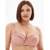 Бюстгальтер мягкий с подкроем Milavitsa 124960 камелия/нюд, Цвет: камелия/нюд, Размеры: 95D, изображение 3
