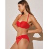 Красный купальный лиф Ysabel Mora 82131, Цвет: красный, Размеры: 75C, изображение 4