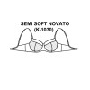 Бюстгальтер полумягкий Ava NOVATO 1030 PU слива, Цвет: слива, Размеры: 100E, изображение 4