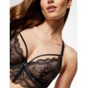 Кружевной мягкий бюстгальтер с оригинальной спинкой Gorteks CHARLIZE B2 M черный, Цвет: черный, Размеры: 75C, изображение 4