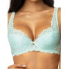 Бюстгальтер балконет тюльпан MAT CARMELA seledyn M-053-22, Цвет: аквамарин, Размеры: 65F