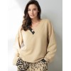 Свитшот женский Mia-Amore LEO 5003 песочный, Цвет: песочный, Размеры: L