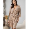 Трикотажный халат Mia-Amore NELLY 1943, Цвет: бежевый, Размеры: L/XL