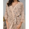Халат женский трикотажный Mia-Amore NELLY 1949, Цвет: бежевый, Размеры: L/XL, изображение 4