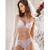 Кружевные трусики бразилиана Mioocchi NATALIE 8210 bianco, Цвет: bianco (белый), Размеры: L, изображение 4