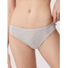 Трусы бразилиана в рубчик Ysabel Mora 10573 LINGERIE серый, Цвет: серый, Размеры: M