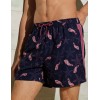 Мужские пляжные шорты Ysabel Mora 90091, Цвет: фиолетовый/вишневый, Размеры: M