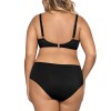 Трусы пляжные с драпировкой Ava SF13/3 черный, Цвет: черный, Размеры: 3XL, изображение 2