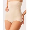 Высокие утягивающие трусы Bogema 954 бежевый, Цвет: бежевый, Размеры: XS