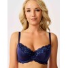 Бюстгальтер полумягкий Elli 3090 темно-синий, Цвет: темно-синий, Размеры: 80E, изображение 3