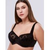 Бюстгальтер полумягкий Elli 9001 черный бархат, Цвет: бархат черный, Размеры: 75G, изображение 3