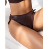 Плавки бикини с регулировкой бока Kris Line KORFU Bikini, Цвет: коричневый, Размеры: XL
