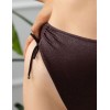 Плавки женские с высокой посадкой Kris Line KORFU Brasyliana High Waist, Цвет: коричневый, Размеры: S, изображение 3
