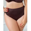 Высокие плавки женские Kris Line KORFU High Waist, Цвет: коричневый, Размеры: L
