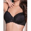 Бюстгальтер балконет Leilieve SEDUCTION C1400 nero, Цвет: nero (черный), Размеры: 70E