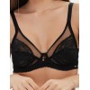 Ажурный бюстгальтер с мягкой чашкой Leilieve LIBERTY C5700 nero, Цвет: nero (черный), Размеры: 70C